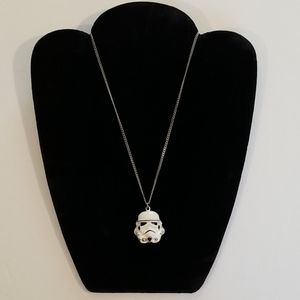 Vintage Star Wars Stormtrooper Necklace